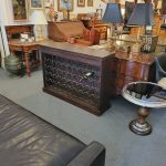 Antique Wine Cabinet / Console / Bar