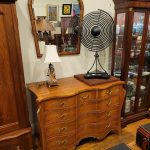 Designer Marquetry Mirror