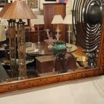 Designer Marquetry Mirror