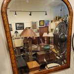 Designer Marquetry Mirror