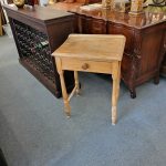 Antique Pine Work Table / Nightstand