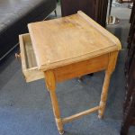Antique Pine Work Table / Nightstand