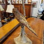 Vintage Parrot Lamp