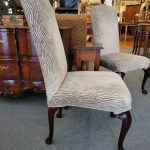 Pair Mahogany Side Chairs
