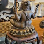 Antique Buddhist Bronze Ganesha