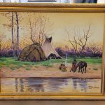 Oil Painting after Henry Farny