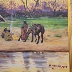 Oil Painting after Henry Farny