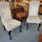 Pair Mahogany Side Chairs