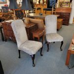 Pair Mahogany Side Chairs