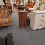 Mid Century Modern Teak Drink Table / Wine Stand