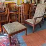 Baker Milling Road Lounge Chair and Ottoman