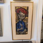 Irving Amen Woodcut, 1962