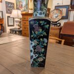19 inch Antique Black Family Vase