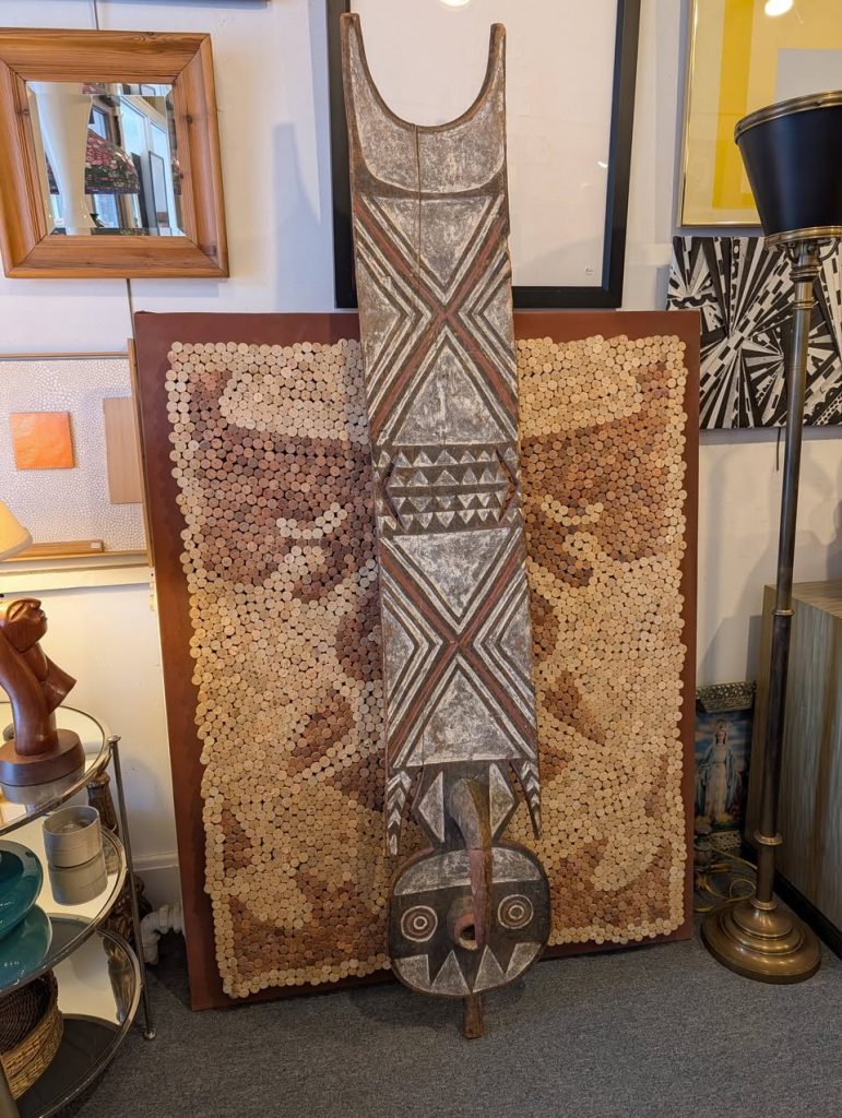 African Bwa Plank Mask