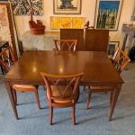 Marseille Dining Table by France and Son. 2 large leaves