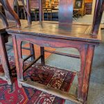 Chinese Lacquer High Back Armchairs