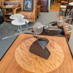 French Art Deco Handcrafted Model Airplane