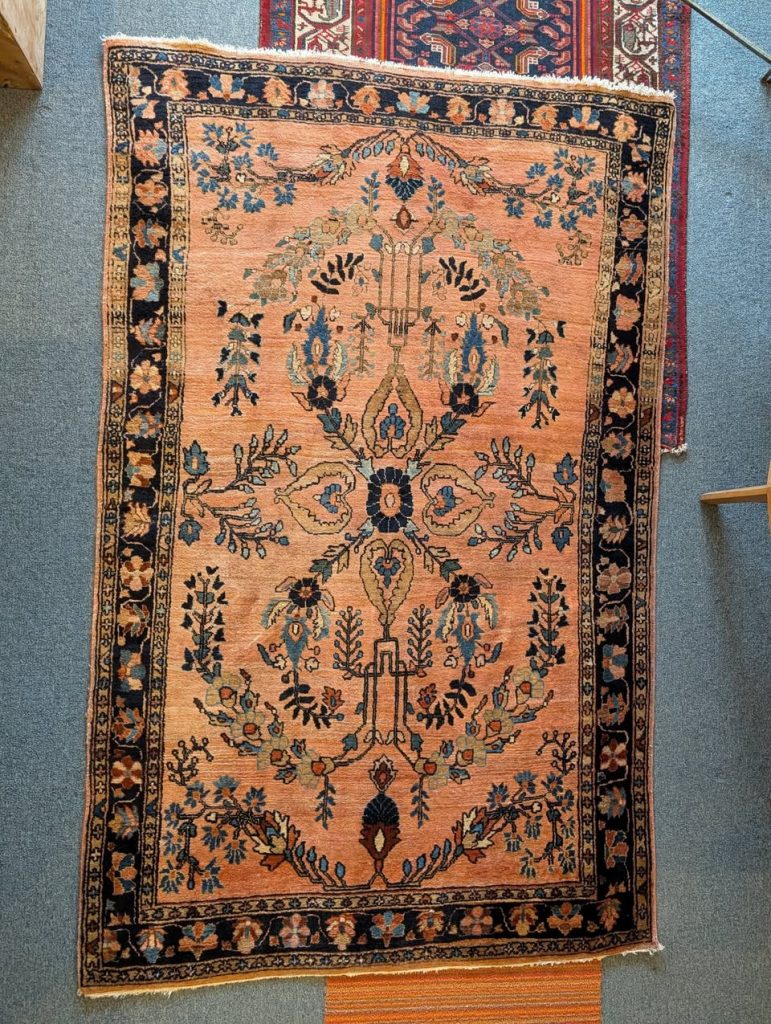 Antique Persian Rug, 50 x 79 inches