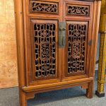 Carved Chinese Side Cabinet