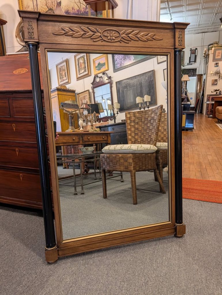 Neoclassical French Rectangle Wall Mirror