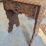 19th C. Deeply and Finely Carved Nest of Tables