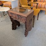 19th C. Deeply and Finely Carved Nest of Tables