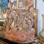 Vintage Burmese Carved Musicians
