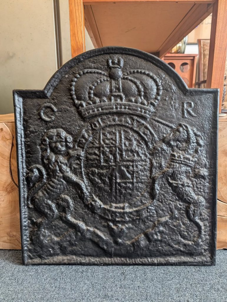 Cast Iron Fireback, Virginia Metalcrafters