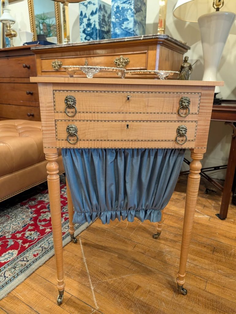 American Federal Style Sewing Table