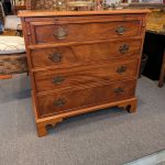 English Mahogany Bachelor Chest
