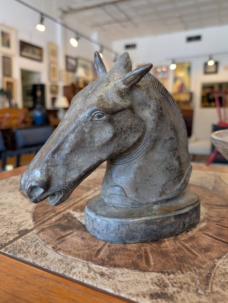 Grand Tour Bronze Horse Head
