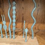 Table Top Sculpture of Balloon Molds