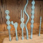 Table Top Sculpture of Balloon Molds