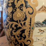Pair 15 inch Chinese Export Jars