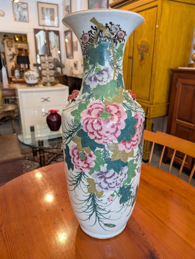 19th Century 24 inch Chinese Vase