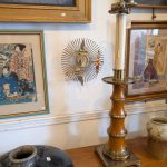 Mid Century Sunburst Wall Sculpture