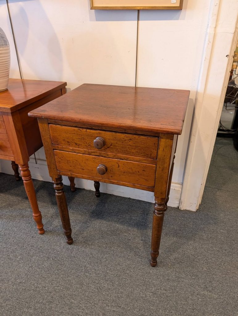 Antique 2 Drawer Work Table