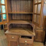 8.5 Feet Tall Narrow Pine Cabinet
