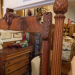 Full Length Antique Cheval / Standing Mirror