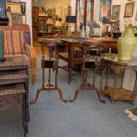 Pair Vintage Georgian Style Plant Stands