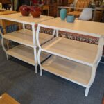 Tiered, Textured Side Tables.