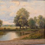 Antique Landscape Painting