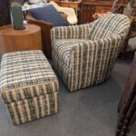 Fairfield Swivel Chair and Ottoman