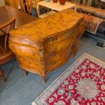 Mid Century Italian Bombe Chest