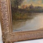Antique Landscape Painting