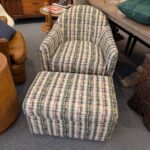 Fairfield Swivel Chair and Ottoman