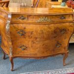 Mid Century Italian Bombe Chest