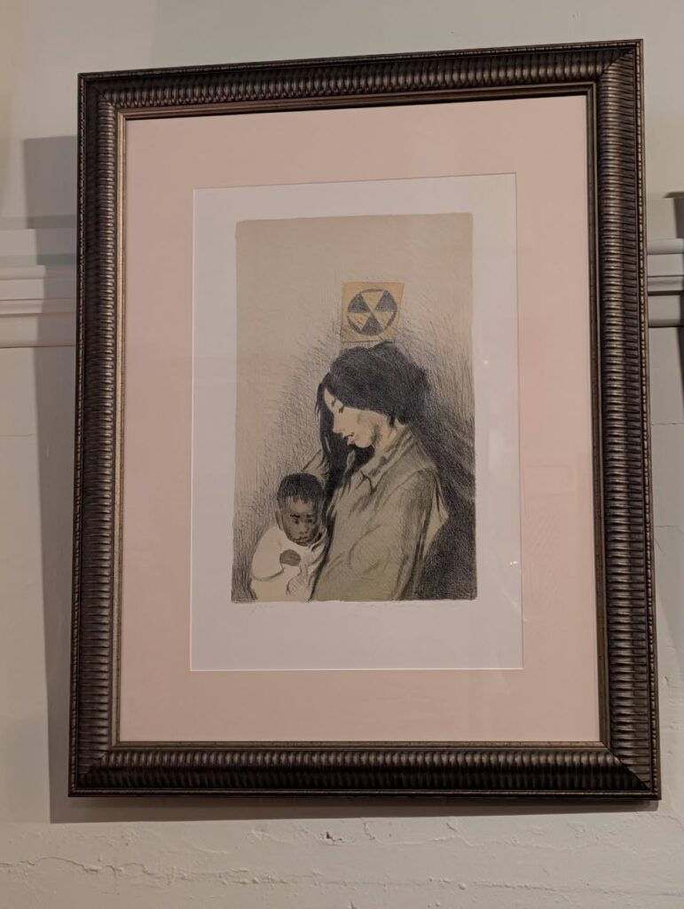 Raphael Soyer, “Future,” Ltd. Ed. Lithograph
