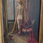 Geraldine Acker, Nude at Window