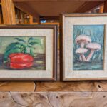 Luella Shirley, pair Mid Century Oil on Board